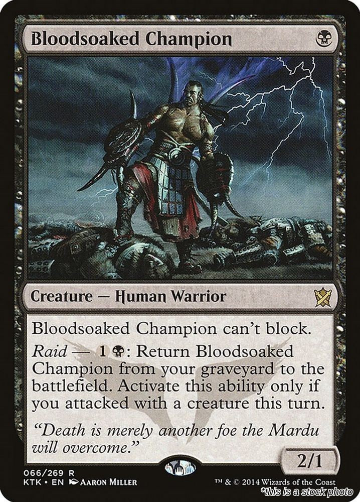Bloodsoaked Champion