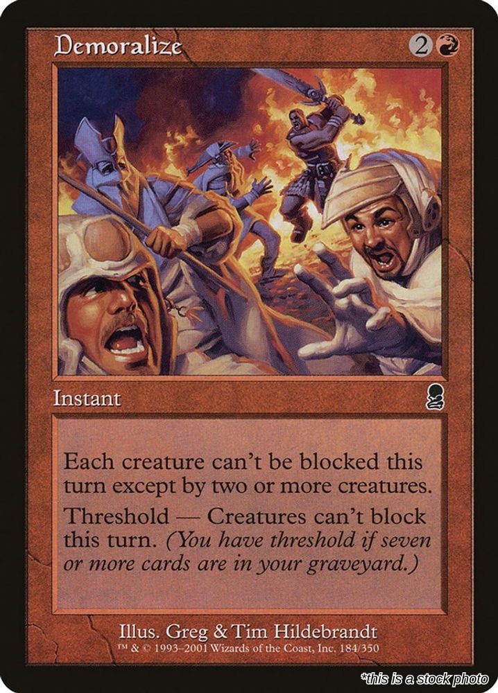 Demoralize